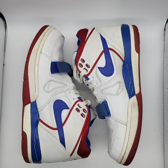 2003 Nike Air Alpha Force II 2 Air Jordan Sneakers Size 10 Retro Y2K 307718 141 - Picture 7 of 16